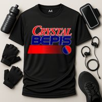 Dank Internet Meme Crystal Bepis Funny Parody Memes Cooling Performance Crew T-Shirt