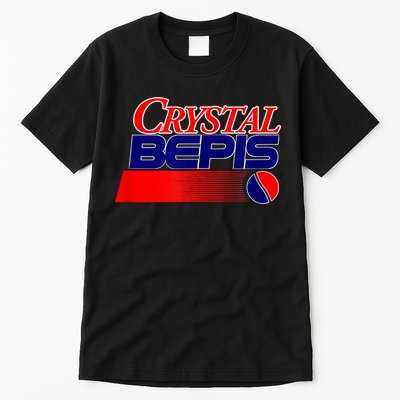 Dank Internet Meme Crystal Bepis Funny Parody Memes Tall T-Shirt