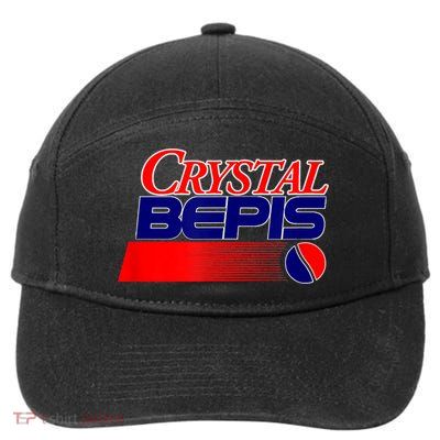 Dank Internet Meme Crystal Bepis Funny Parody Memes 7-Panel Snapback Hat