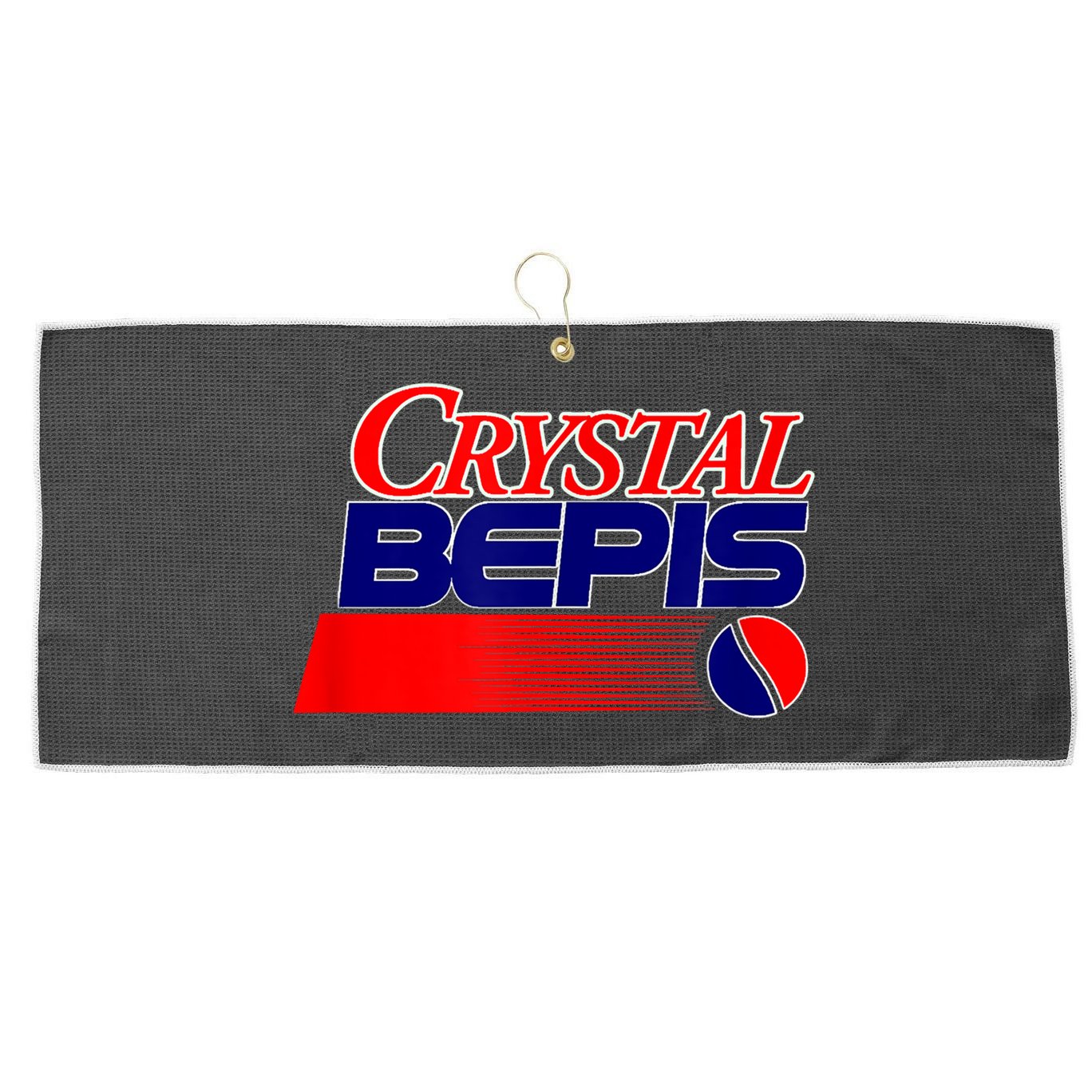 Dank Internet Meme Crystal Bepis Funny Parody Memes Large Microfiber Waffle Golf Towel