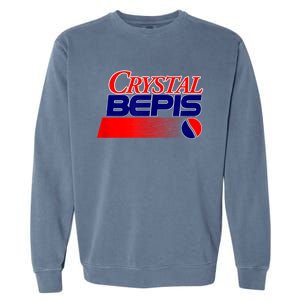 Dank Internet Meme Crystal Bepis Funny Parody Memes Garment-Dyed Sweatshirt