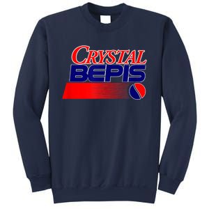 Dank Internet Meme Crystal Bepis Funny Parody Memes Sweatshirt