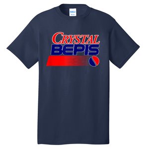 Dank Internet Meme Crystal Bepis Funny Parody Memes Tall T-Shirt