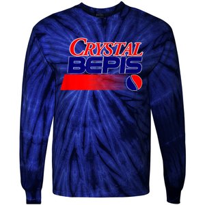 Dank Internet Meme Crystal Bepis Funny Parody Memes Tie-Dye Long Sleeve Shirt