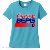 Dank Internet Meme Crystal Bepis Funny Parody Memes Womens T-Shirt