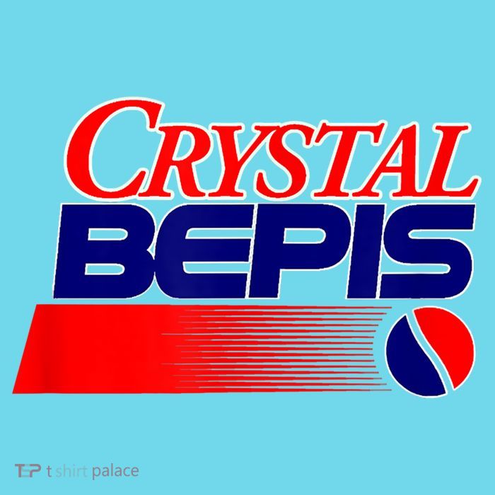 Dank Internet Meme Crystal Bepis Funny Parody Memes Womens T-Shirt