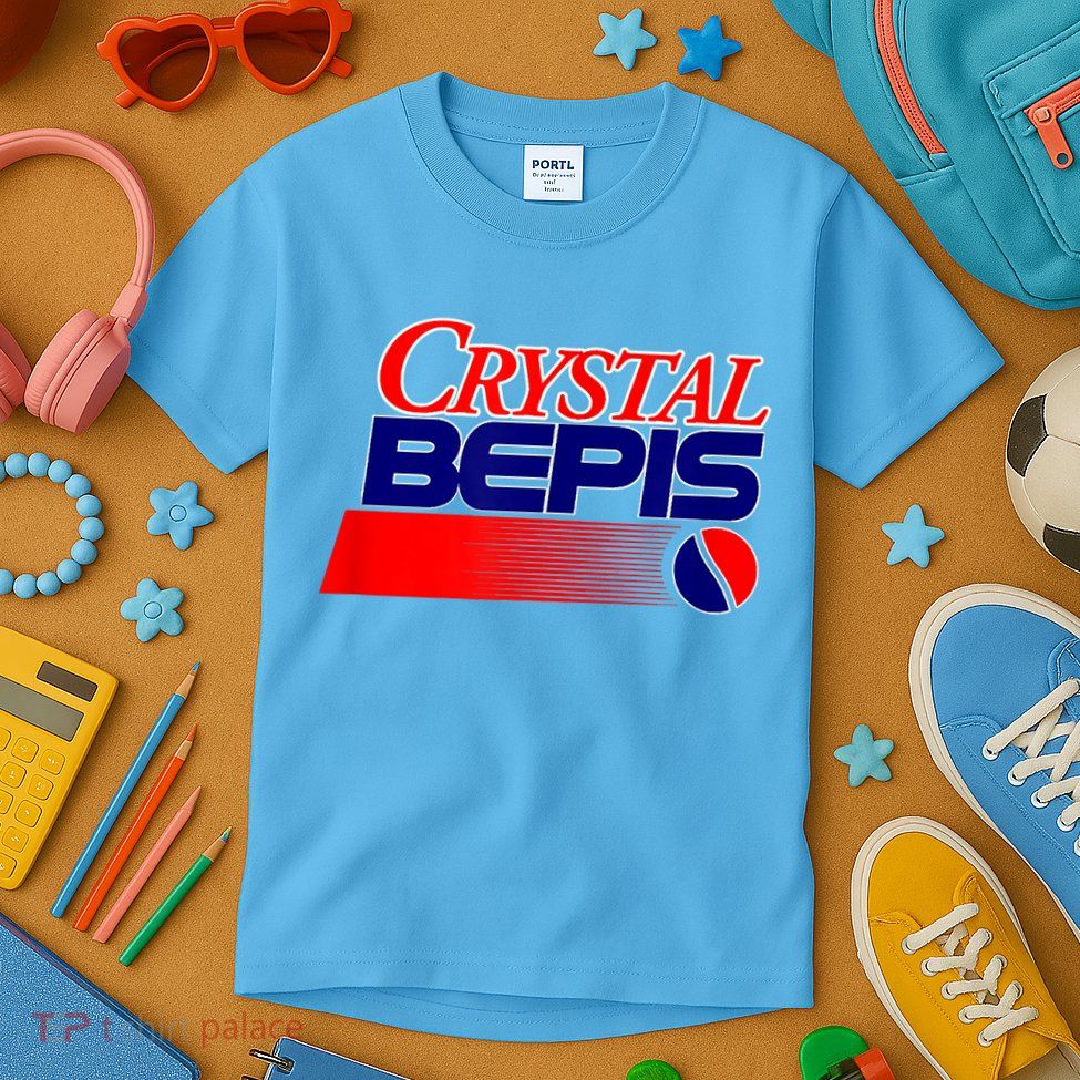 Dank Internet Meme Crystal Bepis Funny Parody Memes Kids T-Shirt