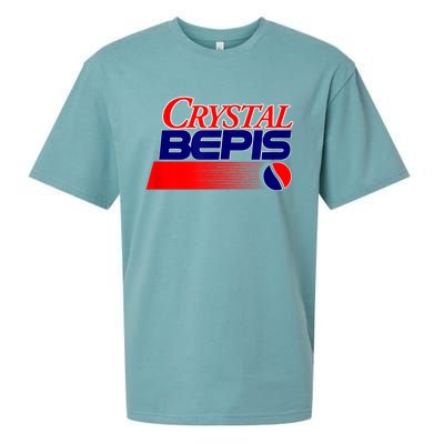 Dank Internet Meme Crystal Bepis Funny Parody Memes Sueded Cloud Jersey T-Shirt