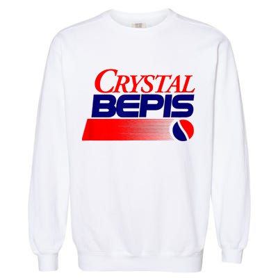 Dank Internet Meme Crystal Bepis Funny Parody Memes Garment-Dyed Sweatshirt