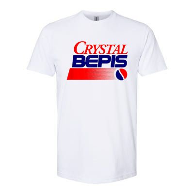 Dank Internet Meme Crystal Bepis Funny Parody Memes Softstyle® CVC T-Shirt