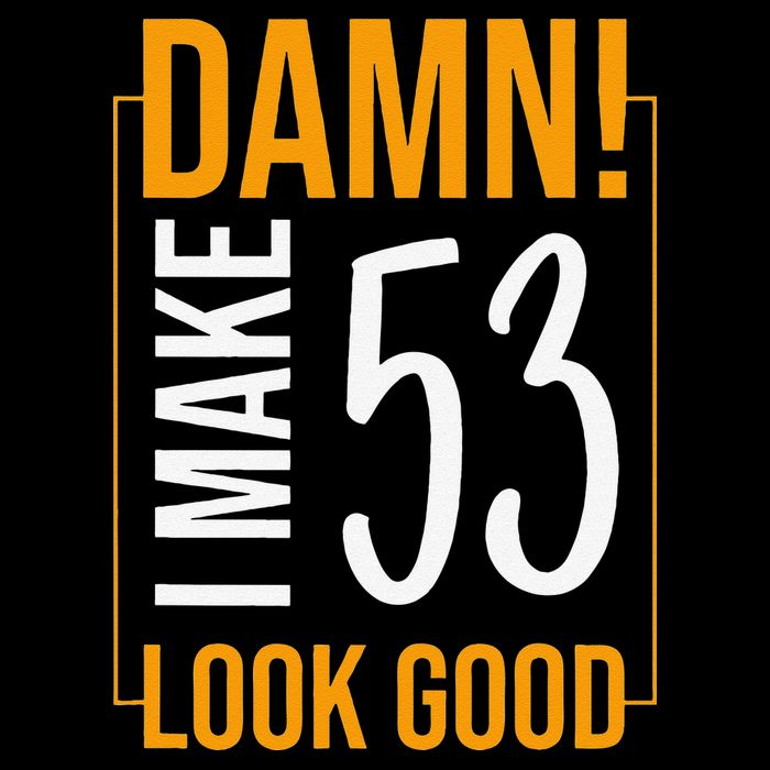 Damn! I Make Age 53 Years Old Look Good Birthday Gift Funny 16 in Basic Backpack