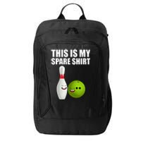 Das Ist Mein Spare Funny Gift Pins Funny Bowling Cute Gift City Backpack