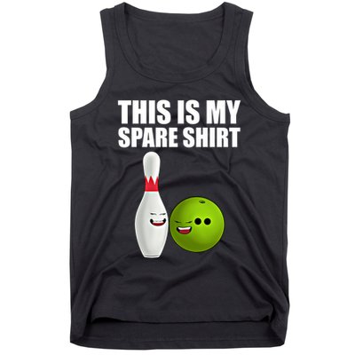 Das Ist Mein Spare Funny Gift Pins Funny Bowling Cute Gift Tank Top