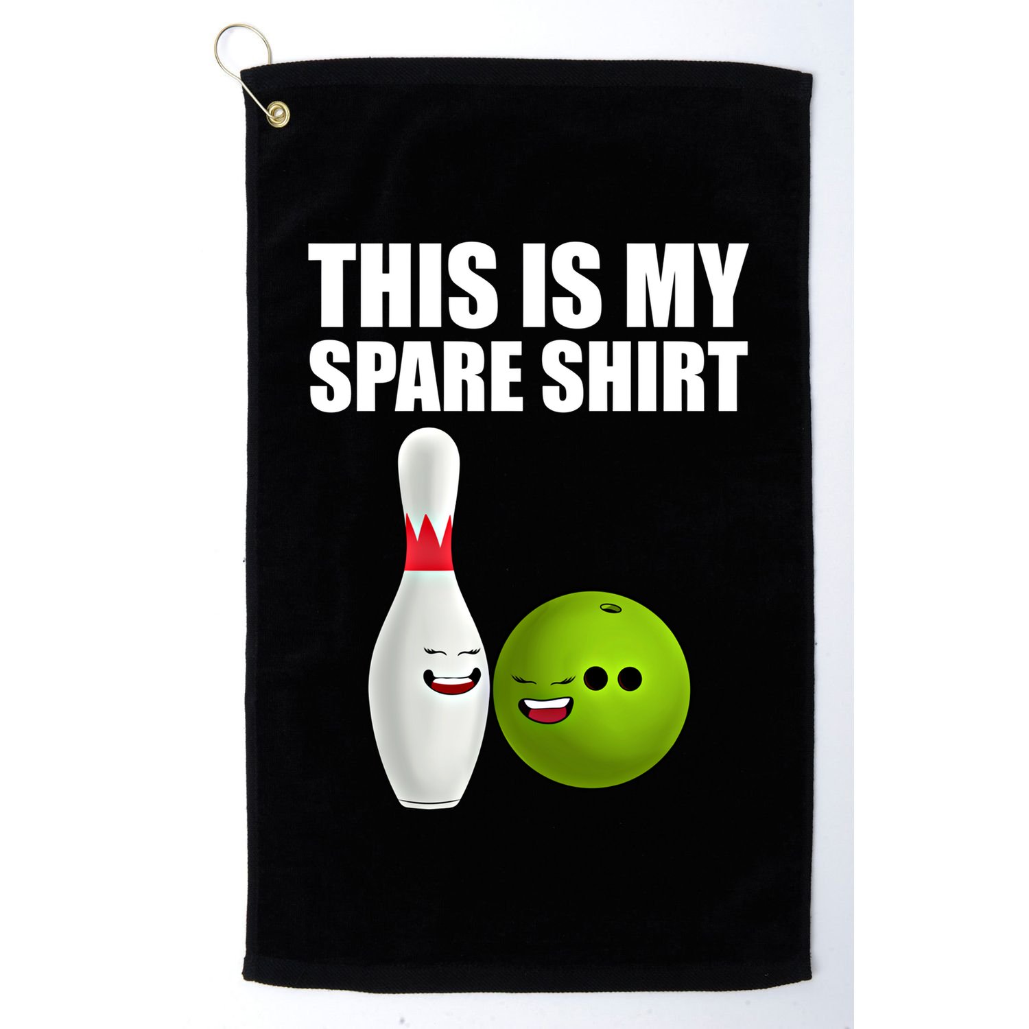 Das Ist Mein Spare Funny Gift Pins Funny Bowling Cute Gift Golf Towel
