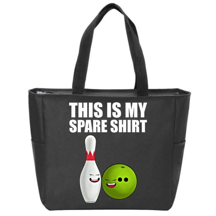 Das Ist Mein Spare Funny Gift Pins Funny Bowling Cute Gift Zip Tote Bag