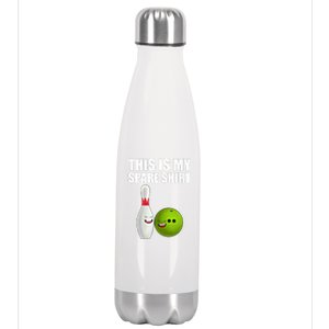 Das Ist Mein Spare Funny Gift Pins Funny Bowling Cute Gift Stainless Steel Insulated Water Bottle