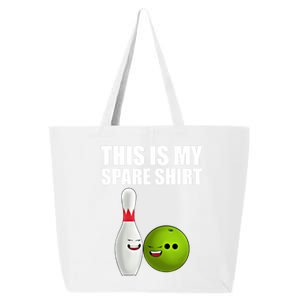 Das Ist Mein Spare Funny Gift Pins Funny Bowling Cute Gift 25L Jumbo Tote