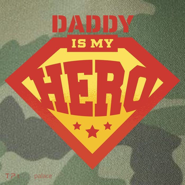 Daddy Is My Hero Legacy Tie Dye Trucker Hat