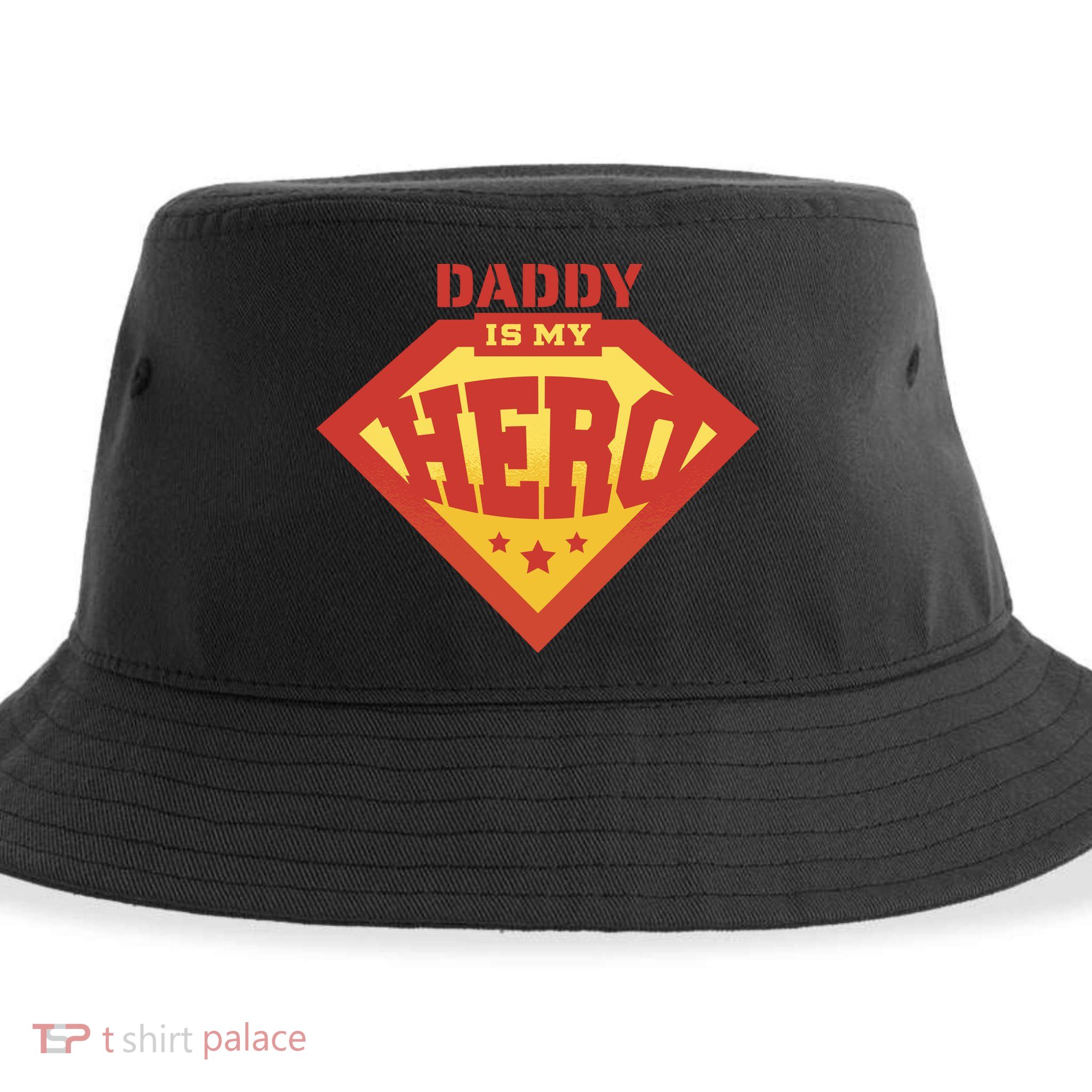 Daddy Is My Hero Sustainable Bucket Hat