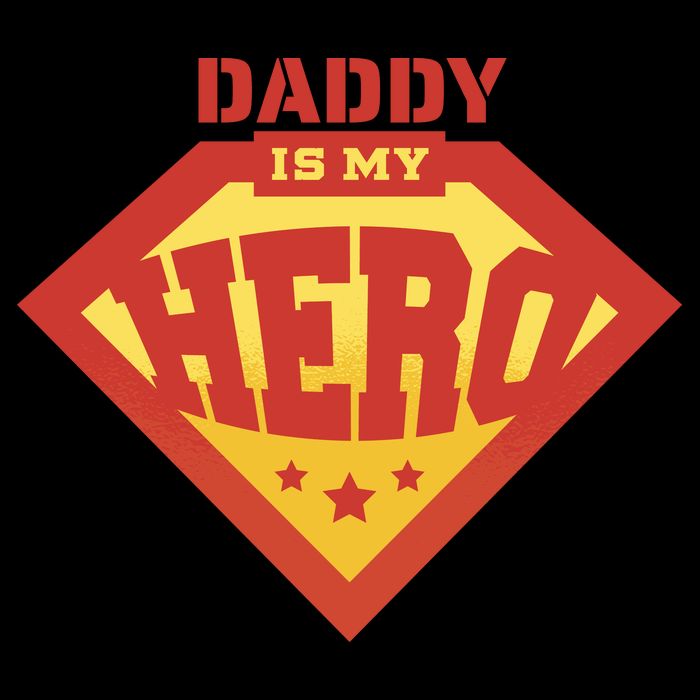 Daddy Is My Hero 16 in Basic Backpack