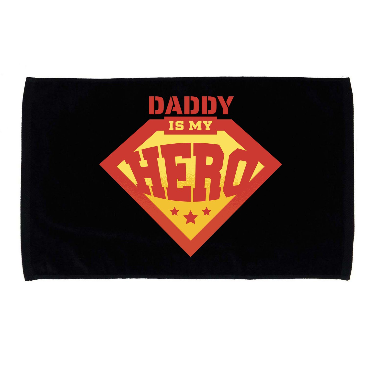 Daddy Is My Hero Microfiber Hand Towel