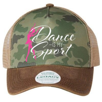 Dance Is My Sport Ballet Dancer Ballerina Plié Chassé Jeté Legacy Tie Dye Trucker Hat