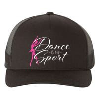 Dance Is My Sport Ballet Dancer Ballerina Plié Chassé Jeté Yupoong Adult 5-Panel Trucker Hat