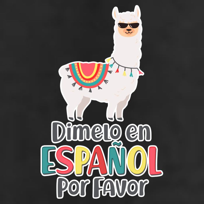 Dimelo en Espanol por Favor Spanish Llama 15oz Campfire Ceramic Mug