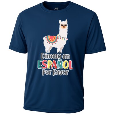 Dimelo en Espanol por Favor Spanish Llama Performance Shirt