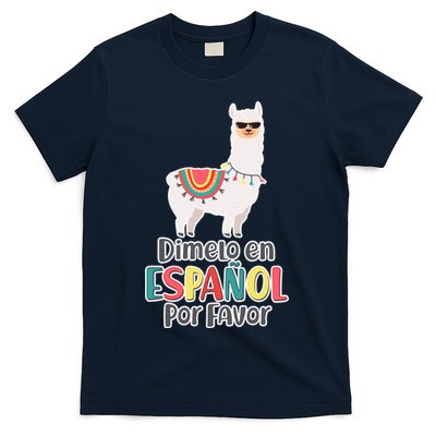 Dimelo en Espanol por Favor Spanish Llama T-Shirt