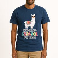 Dimelo en Espanol por Favor Spanish Llama Tall T-Shirt