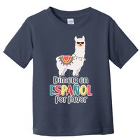 Dimelo en Espanol por Favor Spanish Llama Toddler T-Shirt