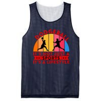 Dodgeball ItS Not Just A Sports ItS A Lifestyle Mesh Reversible Basketball Jersey Tank