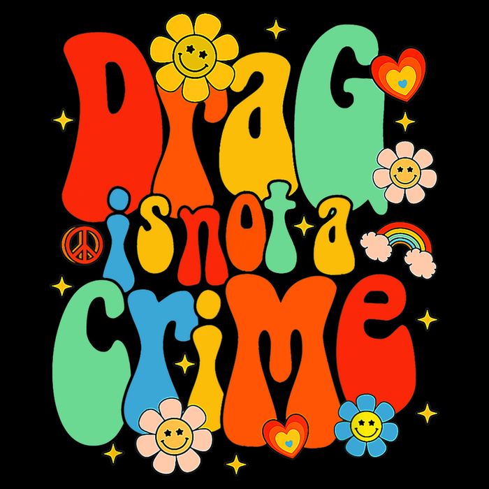 Drag Is Not A Crime Support LGBTQ Rights Drag Queen Groovy Backpack