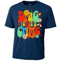 Drag Is Not A Crime Support LGBTQ Rights Drag Queen Groovy Performance Shirt