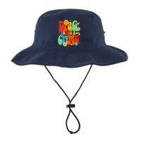 Drag Is Not A Crime Support LGBTQ Rights Drag Queen Groovy Bucket Hat
