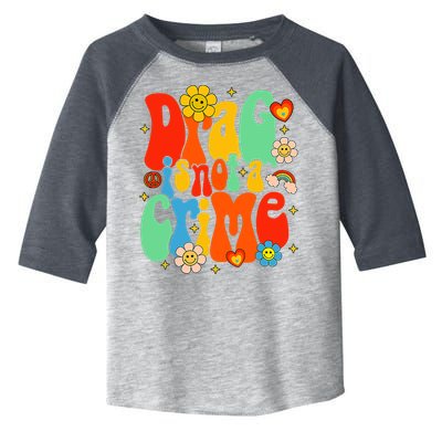 Drag Is Not A Crime Support LGBTQ Rights Drag Queen Groovy Toddler Fine Jersey T-Shirt