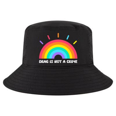 Drag Is Not A Crime Support Drag Queens LGBTQ Rights Rainbow Cool Comfort Performance Bucket Hat