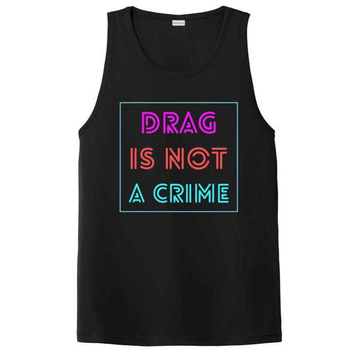 Drag Is Not A Crime Support Queens LGBTQ PosiCharge Competitor Tank