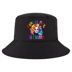 Drag Is Not A Crime Fabulous Drag Queen Lgbtq Equality Pride Cool Comfort Performance Bucket Hat