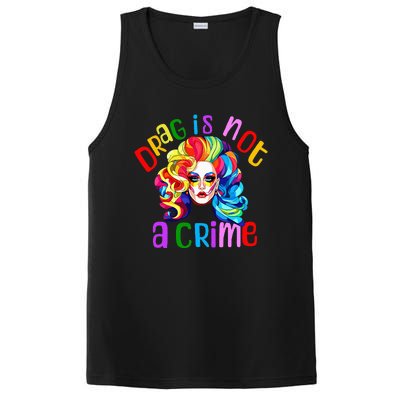 Drag Is Not A Crime Fabulous Drag Queen Lgbtq Equality Pride PosiCharge Competitor Tank