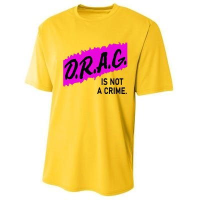 Drag Is Not A Crime, Drag Queen Performance Sprint T-Shirt