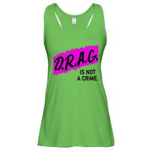 Drag Is Not A Crime, Drag Queen Ladies Essential Flowy Tank