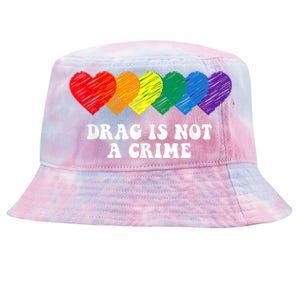 Drag Is Not A Crime LGBT Tie-Dyed Bucket Hat