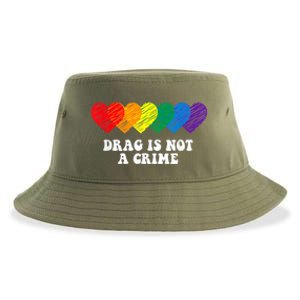 Drag Is Not A Crime LGBT Sustainable Bucket Hat