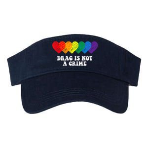 Drag Is Not A Crime LGBT Valucap Bio-Washed Visor