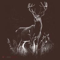 Deer In Nature Realistic T-Shirt