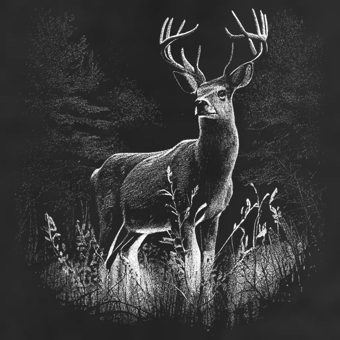 Deer In Nature Realistic 25L Jumbo Tote