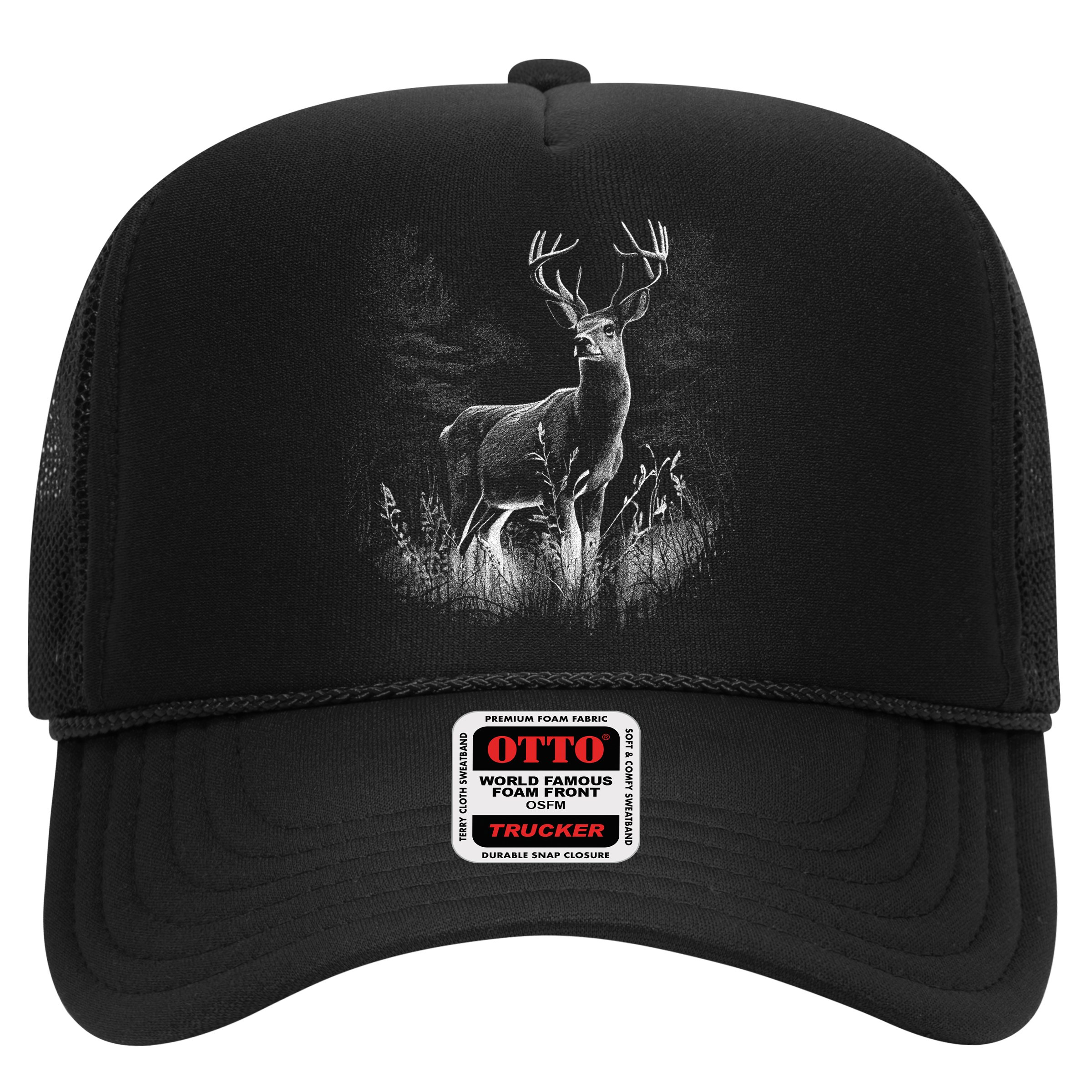 Deer In Nature Realistic Hat