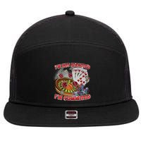 Driptoosoft IM Not Addicted IM Committed New 7 Panel Mesh Trucker Snapback Hat